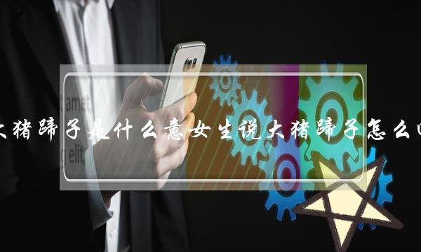 大猪蹄子是什么意女生说大猪蹄子怎么回-泡学网-喜悦人生,挽回婚姻,分手挽回,经验婚姻,情感挽回,情感咨询,分离小三,泡学书籍