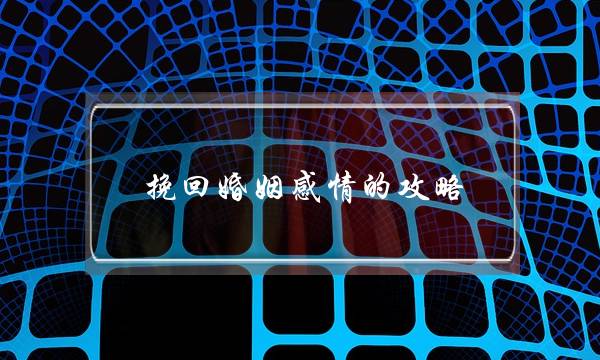 挽回婚姻感情的攻略-泡学网-喜悦人生,挽回婚姻,分手挽回,经验婚姻,情感挽回,情感咨询,分离小三,泡学书籍