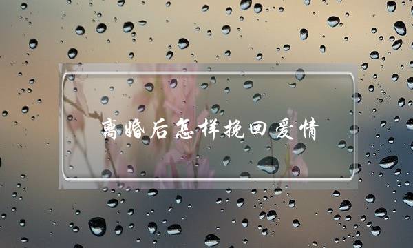离婚后怎样挽回爱情-泡学网-喜悦人生,挽回婚姻,分手挽回,经验婚姻,情感挽回,情感咨询,分离小三,泡学书籍