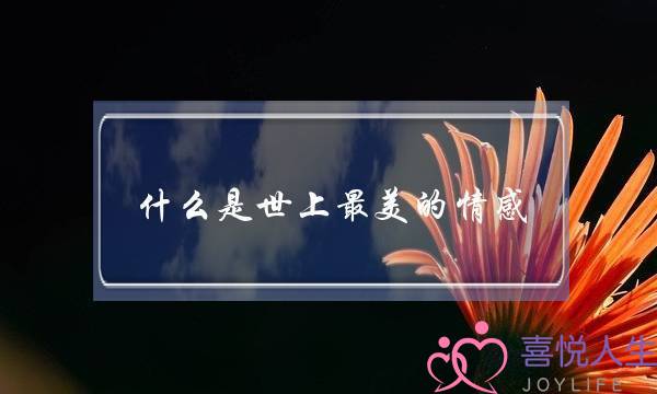 什么是世上最美的情感？(人类中所有的情感都有哪些？)-泡学网-喜悦人生,挽回婚姻,分手挽回,经验婚姻,情感挽回,情感咨询,分离小三,泡学书籍