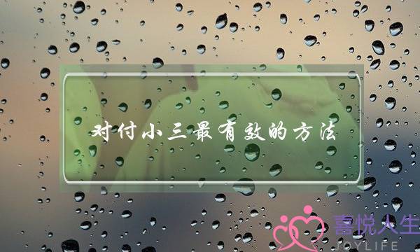 对付小三最有效的方法-泡学网-喜悦人生,挽回婚姻,分手挽回,经验婚姻,情感挽回,情感咨询,分离小三,泡学书籍