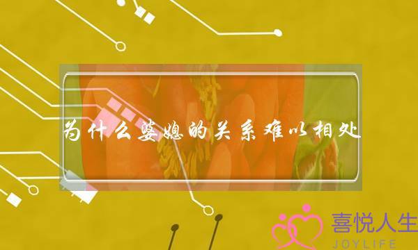 为什么婆媳的关系难以相处(你们是怎么处理婆媳关系的？)-泡学网-喜悦人生,挽回婚姻,分手挽回,经验婚姻,情感挽回,情感咨询,分离小三,泡学书籍