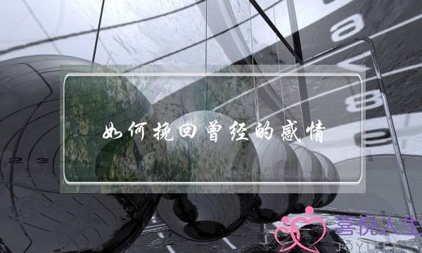 如何挽回曾经的感情(如何挽回对方的感情)-泡学网-喜悦人生,挽回婚姻,分手挽回,经验婚姻,情感挽回,情感咨询,分离小三,泡学书籍