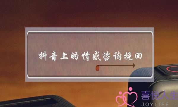 抖音上的情感咨询挽回-泡学网-喜悦人生,挽回婚姻,分手挽回,经验婚姻,情感挽回,情感咨询,分离小三,泡学书籍