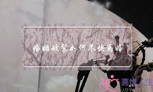 婚姻破裂如何尽快离婚(感情破裂如何快速离婚)-泡学网-喜悦人生,挽回婚姻,分手挽回,经验婚姻,情感挽回,情感咨询,分离小三,泡学书籍