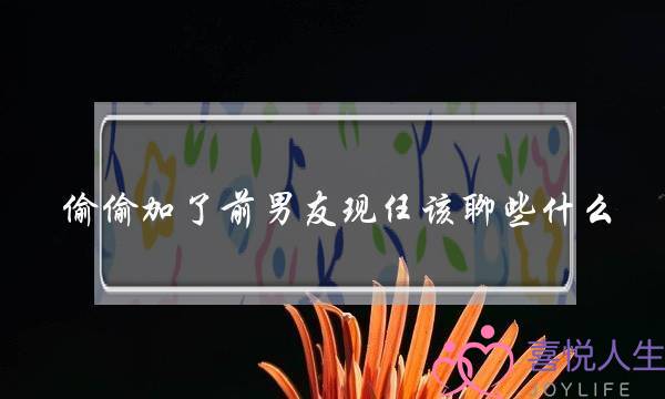 偷偷加了前男友现任该聊些什么-泡学网-喜悦人生,挽回婚姻,分手挽回,经验婚姻,情感挽回,情感咨询,分离小三,泡学书籍