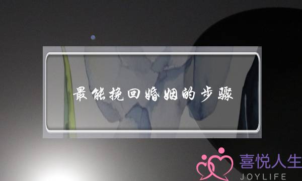 最能挽回婚姻的步骤-泡学网-喜悦人生,挽回婚姻,分手挽回,经验婚姻,情感挽回,情感咨询,分离小三,泡学书籍