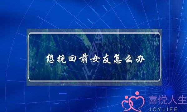 想挽回前女友怎么办(怎么跟前女友复合)-泡学网-喜悦人生,挽回婚姻,分手挽回,经验婚姻,情感挽回,情感咨询,分离小三,泡学书籍