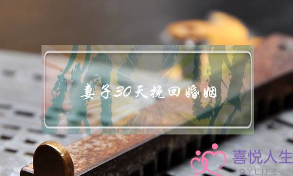 妻子30天挽回婚姻-泡学网-喜悦人生,挽回婚姻,分手挽回,经验婚姻,情感挽回,情感咨询,分离小三,泡学书籍