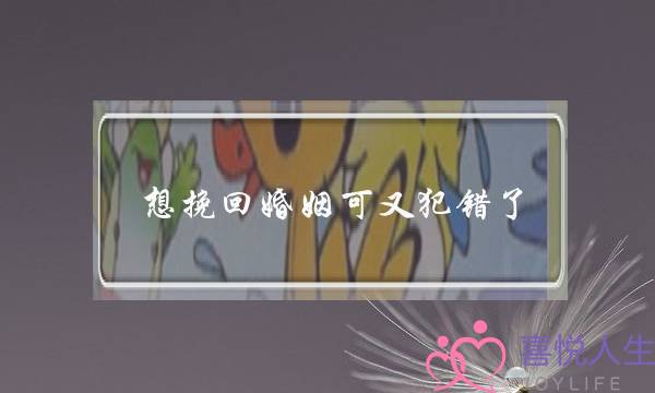 想挽回婚姻可又犯错了-泡学网-喜悦人生,挽回婚姻,分手挽回,经验婚姻,情感挽回,情感咨询,分离小三,泡学书籍