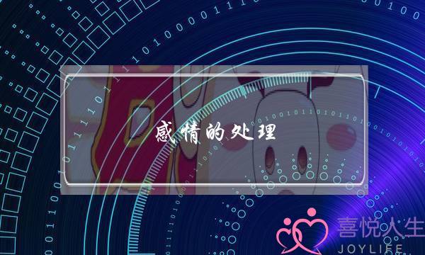 感情的处理(情感处理)-泡学网-喜悦人生,挽回婚姻,分手挽回,经验婚姻,情感挽回,情感咨询,分离小三,泡学书籍