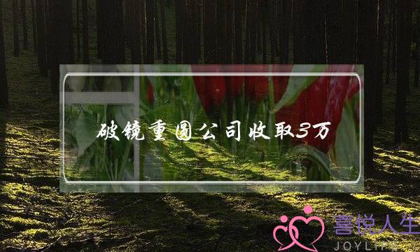 破镜重圆公司收取3万(破镜重圆公司收费标准)-泡学网-喜悦人生,挽回婚姻,分手挽回,经验婚姻,情感挽回,情感咨询,分离小三,泡学书籍