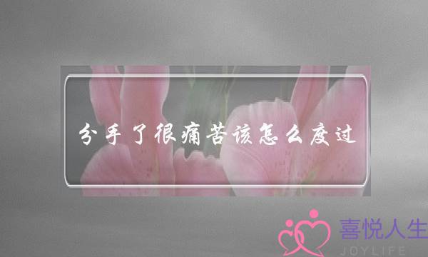 分手了很痛苦该怎么度过(分手了好难受怎么办真的好难受)-泡学网-喜悦人生,挽回婚姻,分手挽回,经验婚姻,情感挽回,情感咨询,分离小三,泡学书籍