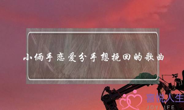 小俩手恋爱分手想挽回的歌曲-泡学网-喜悦人生,挽回婚姻,分手挽回,经验婚姻,情感挽回,情感咨询,分离小三,泡学书籍